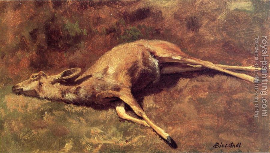 Albert Bierstadt : Native of the Woods